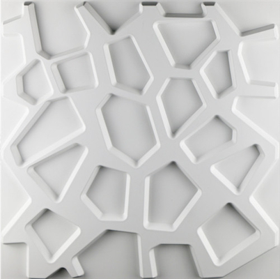 İç / Dış Mekan Dekoratif PVC Cephe Panelleri Özel Ebat Kolay Bakım